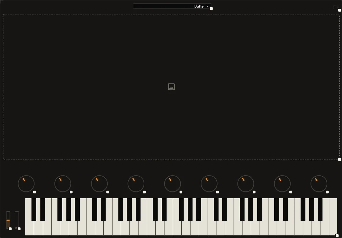 Wireframe layout of a Vellum Studio instrument screen